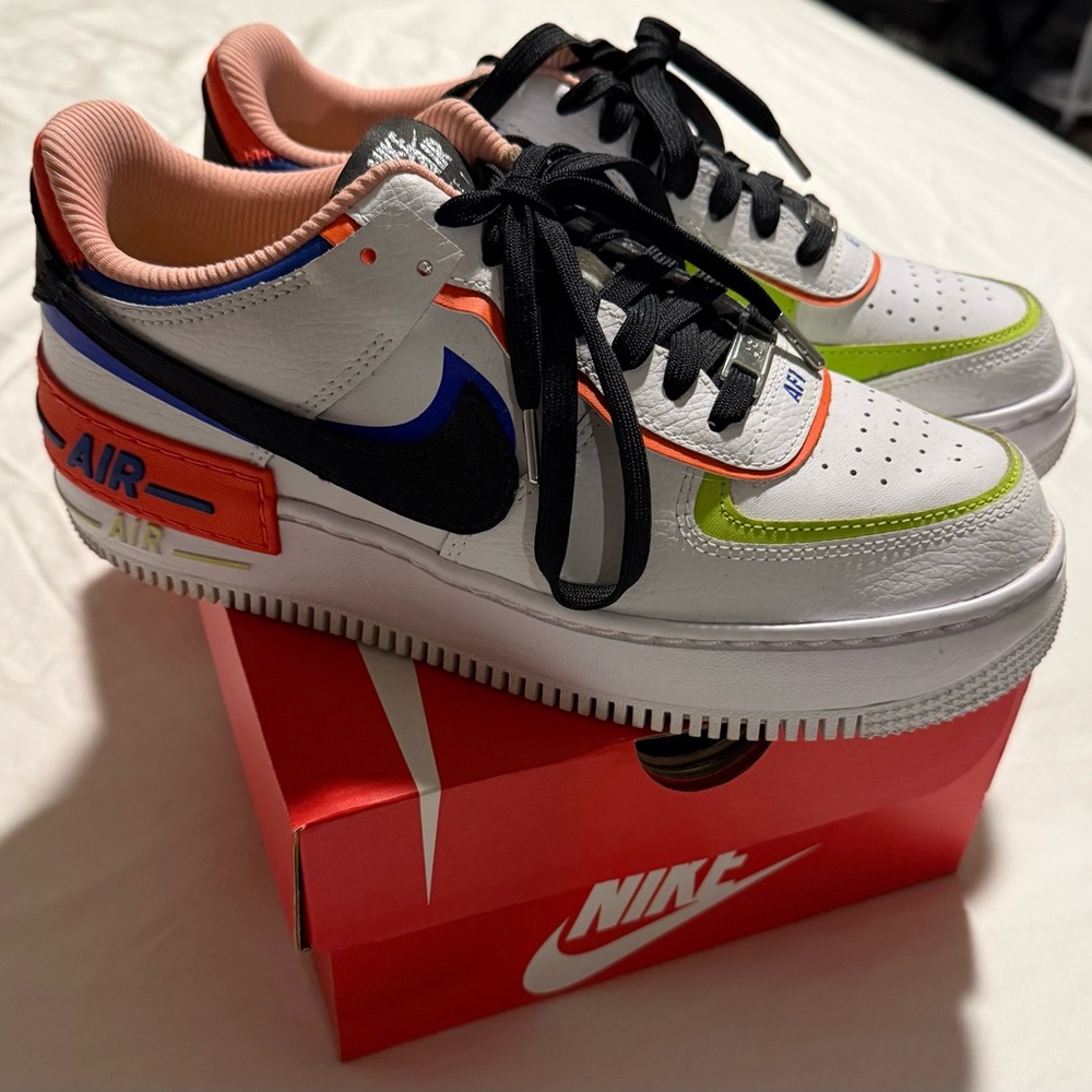 Nike Air Force 1 with Multicolor Accents